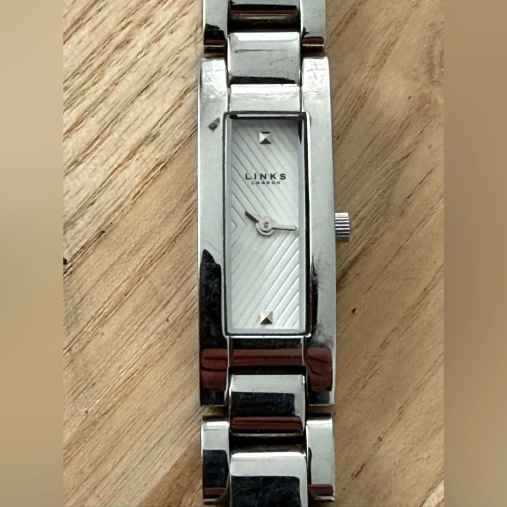 Links of London Salene Ladies Luxury Watch Stainless Bracelet Case White Dial